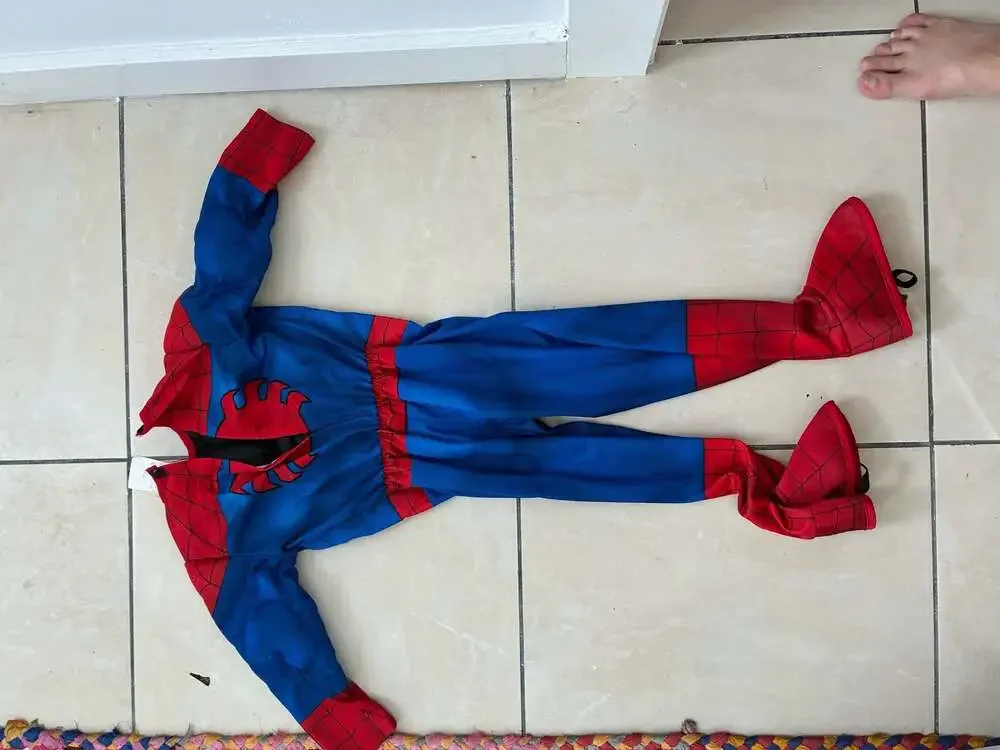 Rubie's Marvel Super Hero Adventures Spider-Man Costume for Toddlers, Size 3T-4T